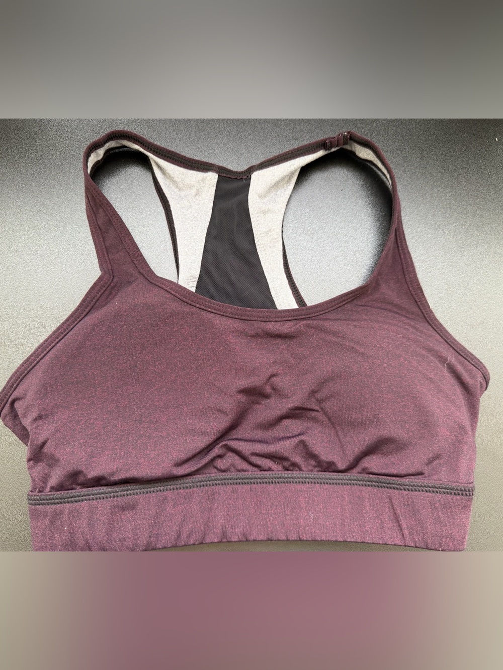 EUC Born Primitive Sports Bra Top Gym Workout XS Lift Plum CrossFit Athleisure